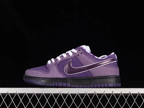 All categories Nk SB Dunk series Nk SB Dunk Low low-top sneakers pure original version Concepts x Nk Dunk Low Pro SB "Purple lobster" full-layer purple lobster SB low-top sports and leisure sneakers BV1310-555